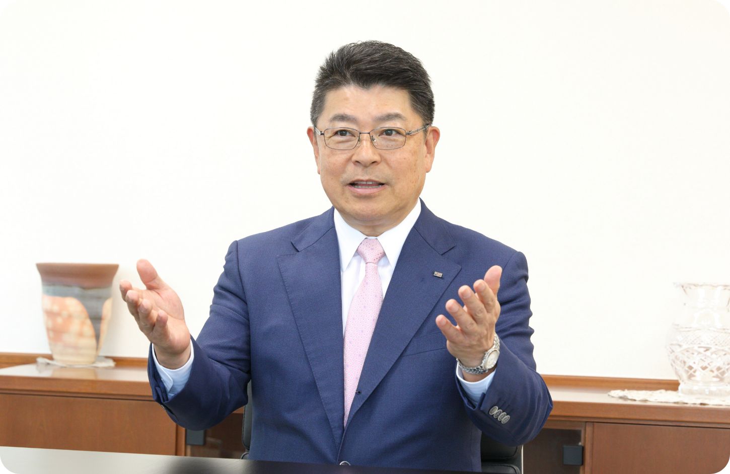 代表取締役社長執行役員 清水 竜一 写真